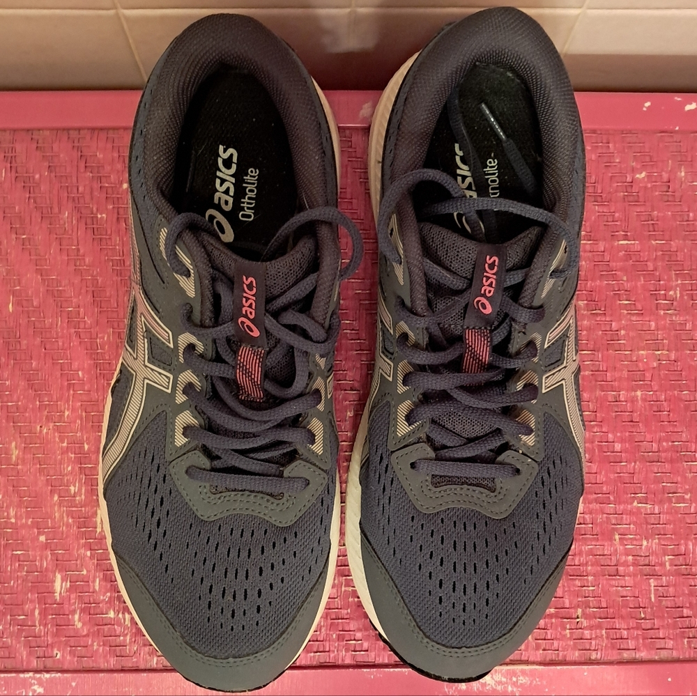 ASICS Charcoal and Light Gray Sneakers